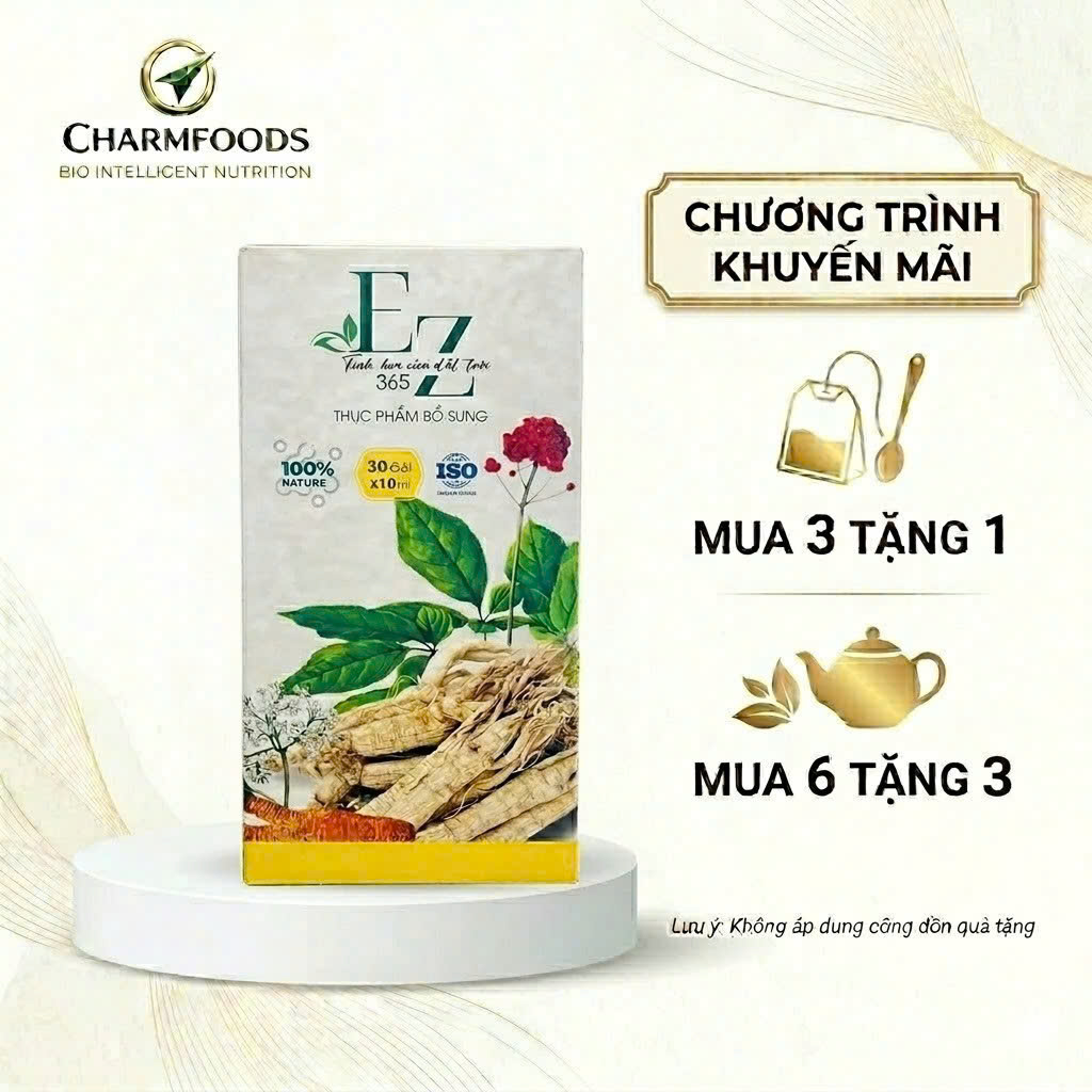 Hộp EZ365 — tinh chất thảo mộc thủy phân sinh học